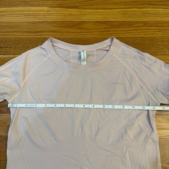 Athleta Momentum Seamless Top in Light Pink/Mauve - Size Small - Picture 2 of 6